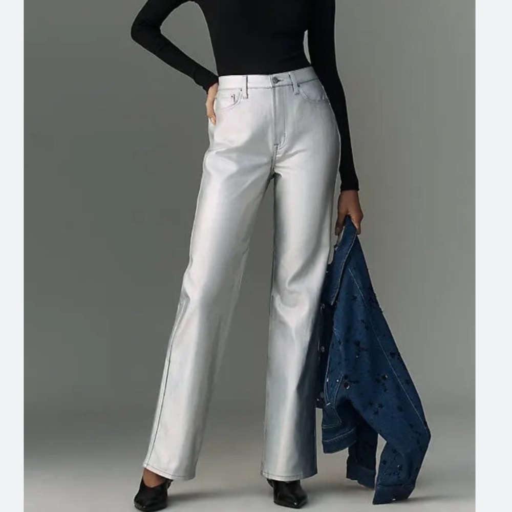 Pistola High-Rise White Jeans